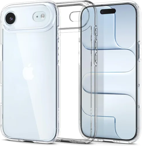 Vista 64 de Spigen Funda para iPhone 12 Mini, ultra híbrida, sin anillo magnético, antiamarilleo, transparente