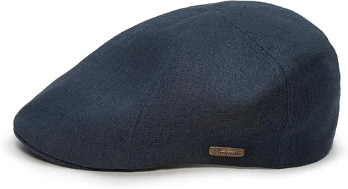 Vista 10 de Sterkowski Rusty Cap Gorra de pico de pato 100% lino para hombres y mujeres Gorra ligera transpirable de 6 paneles sin forro