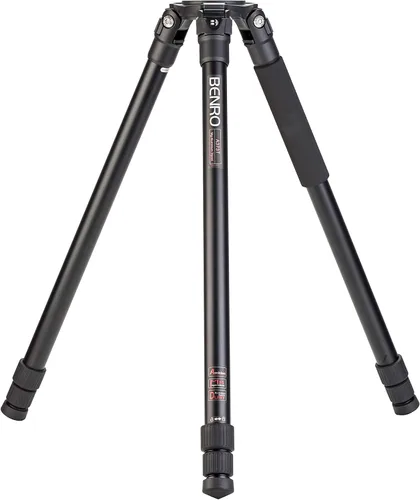 Vista 11 de Benro Aero 6 PRO - Trípode de viaje con monopie con cabezal de video fluido de base plana S6 PRO, 13.2 libras máximo, columna central de nivelación