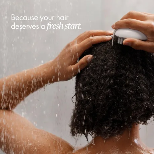 Vista 3 de Enjoy Champú clarificante, limpieza profunda y quelante, desintoxicación del cabello sin sulfato, elimina minerales de agua dura, cloro