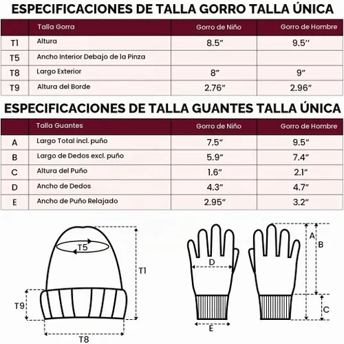 Vista 7 de Ultra Game Adults NFL Official Super Soft Winter Beanie Knit Hat With Warm Touch Screen Gloves Color del equipo 1