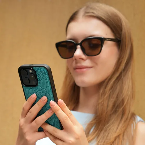 Vista 6 de Harryshell Funda tipo cartera compatible con iPhone 15 Pro Max de 6.7 pulgadas 5G 2023, funda extraíble desmontable para teléfono, bolsillo