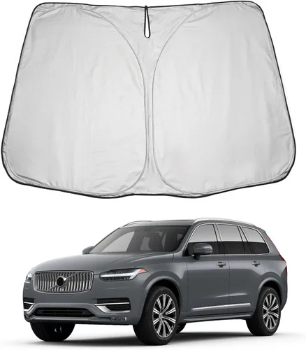 Vista 36 de LUWU Parasol para parabrisas para Dodge RAM 1500 y 2500 2009-2018 - Parasol para ventana delantera con bloqueo de rayos UV