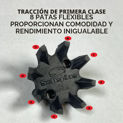Vista 9 de Softspikes Black Widow - Tacos de golf