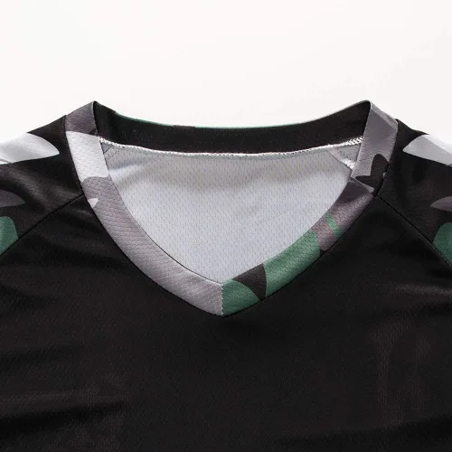 Vista 6 de Weimostar Camiseta de ciclismo para hombre, camiseta de manga larga, bicicleta de montaña, motocicleta, ropa de bicicleta al aire libre