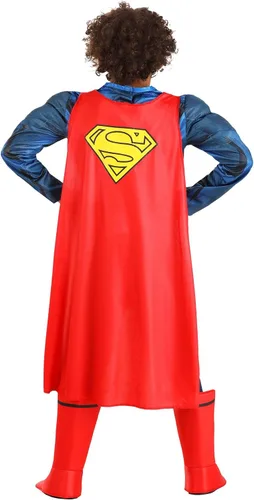 Vista 5 de DC Comics Superman Deluxe Disfraz para niños