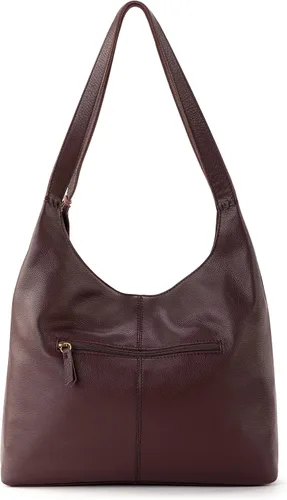 Vista 4 de The Sak Huntley Hobo de cuero caoba Mahogany