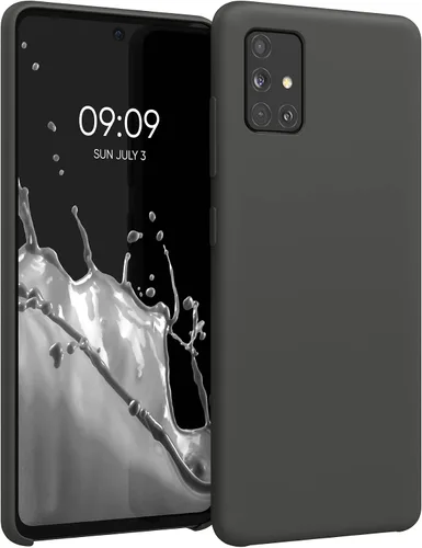 Vista 55 de kwmobile Funda Compatible con Samsung Galaxy A14 5G - Funda de teléfono de TPU y silicona con acabado suave - Verde Lima