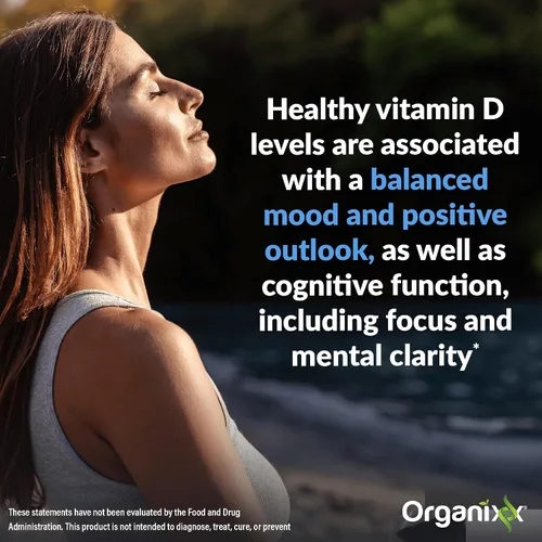 Vista 6 de Organixx Suplemento D3 K2, apoya la salud ósea e inmunológica, fórmula biodisponible y de fácil absorción con aceite MCT, para bienestar general