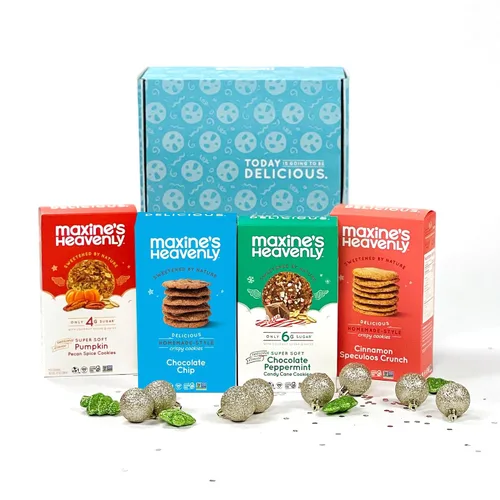 Vista 10 de Maxine's Heavenly Galletas de avena y pasas de canela, sin gluten, hechas con avena, endulzadas con azúcar de coco y dátiles Sabroso postre vegano