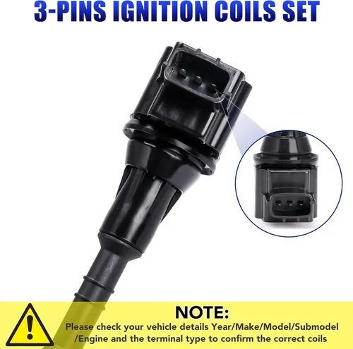 Vista 6 de Juego de 8 bobinas de encendido para Nissan Titan Truck 5.6 V8 2004 2005 2006, Nissan Armada 2005 2006, Infiniti QX56 2004-2006, Nissan Pathfinder