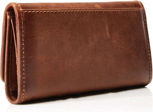 Vista 2 de FRYE Cartera de piel Melissa Continental Snap