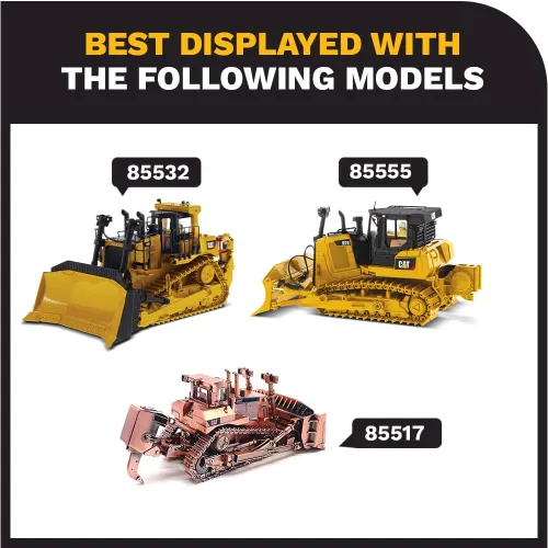 Vista 7 de Diecast Masters 1:50 Caterpillar D5K2 LGP Tractor tipo oruga - Serie High Line 85281