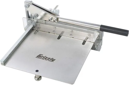 Vista 5 de Grizzly Industrial T27140-Cizalla de banco resistente de 12