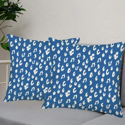Vista 13 de Fukeen Juego de 2 fundas de almohada de playa de verano de 16 x 16 pulgadas, conchas de mar, conchas de coral y estrellas de mar y estrellas de mar