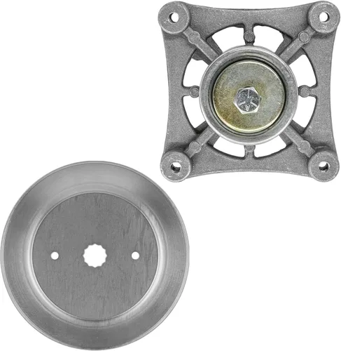 Vista 7 de Caltric Conjunto de eje con polea compatible con Husqvarna Gls 2748 2754 Ct126 153 154 Cth126 163T