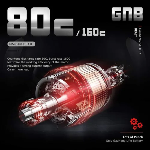 Vista 4 de 4 unids GNB 450mAh 1S HV LiPo Batería JST-PH 2.0 3.8V 80C PowerWhoop mCPX Conector para EMAX Quadcopter Micro FPV Racing Drone (450mAh 1s)