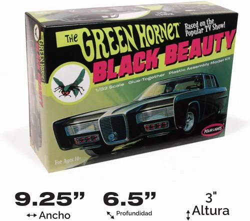 Vista 5 de Polar Lights Green Hornet Black Beauty - Kit de modelo a escala 1:32