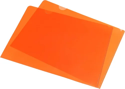 Vista 8 de PATIKIL Carpetas tipo L, paquete de 12 unidades, tamaño A4, bolsillos de plástico para proyectos, papel transparente, funda para documentos