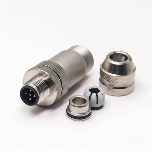 Vista 6 de Elecbee Profibus M12 - Conector con cable de conexión de campo recto con shiled (código A macho de 3 pines)