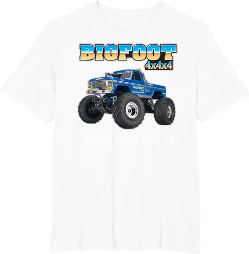 Vista 68 de Camiseta Monster Truck Gris asfalto