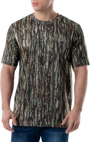 Vista 3 de Realtree Paquete de 2 camisetas de manga corta para hombre