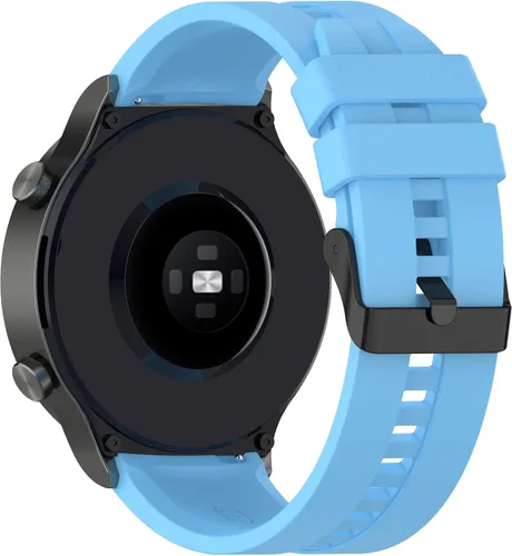 Vista 8 de FitTurn Correa compatible con Wahoo ELEMNT Rival Correas de repuesto de silicona para reloj inteligente Wahoo ELEMNT Rival Running/Multisport