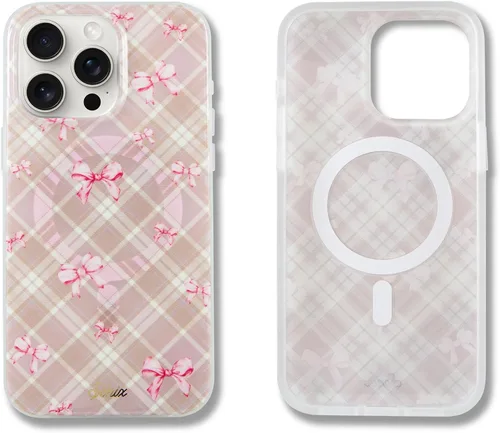 Vista 155 de Sonix x Barbie Funda para iPhone 15 Pro Compatible con MagSafe Probada para caídas de 10 pies Golden Hour