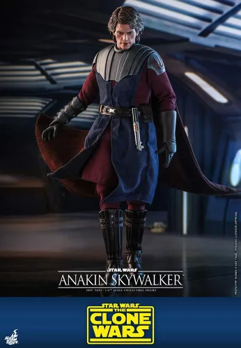 Vista 2 de Hot Toys 1:6 Anakin Skywalker - Star Wars: The Clone Wars, multicolor