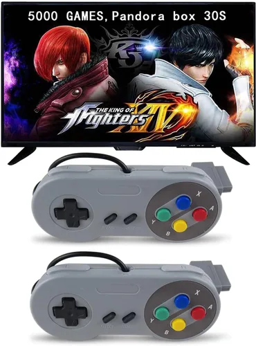 Vista 6 de Veanic - Paquete de 2 unidades de repuesto para mando de gamepad compatible con SNES - Conector de 7 pines