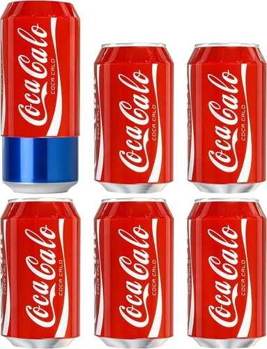 Vista 21 de BeerSkin - Fundas de silicona para latas que parecen refrescos, 12 oz (12.0 fl oz) - 1 paquete Fun Can Kozies for Camping, Outdoor Parties, Beach
