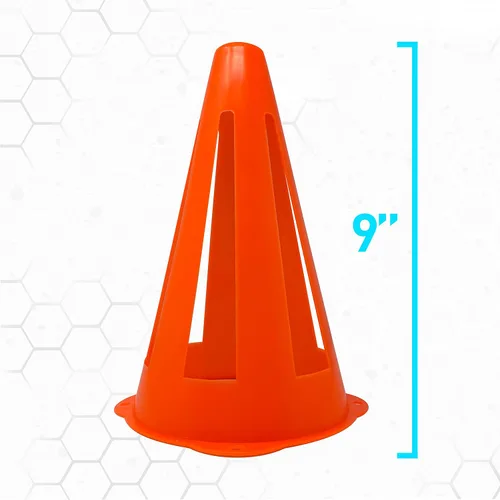 Vista 5 de FRANKLIN SPORTS INDUSTRIA 4PK 10' Flex Marcador Cono Fútbol Accesorios