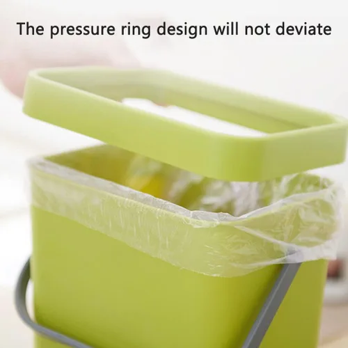 Vista 5 de Contenedor pequeño de compostaje de cocina de 3 litros, contenedor para encimera del hogar con tapa para compostador de basura (A)