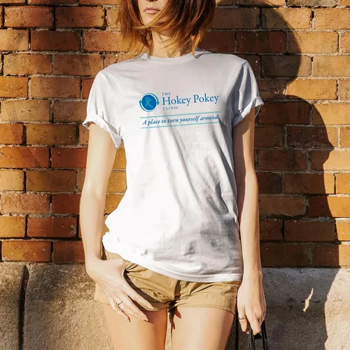 Vista 13 de UGP Campus Apparel Camiseta básica de algodón Hokey Pokey Clinic