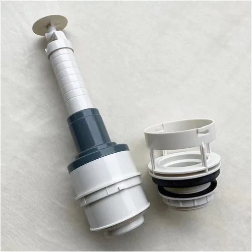 Vista 4 de VOREAL Accesorios de tanque de agua para inodoro dividido B4018 Válvula de drenaje Prensa superior Formulación de válvula de agua de drenaje Ondas