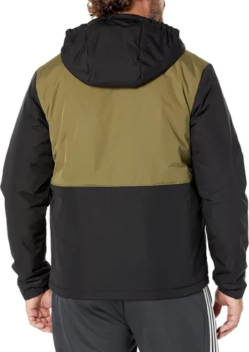 Vista 2 de adidas Chaqueta básica con capucha resistente para hombre