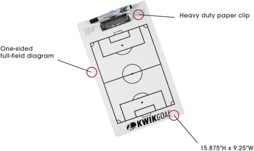 Vista 2 de Tablas de entrenamiento de fútbol Kwik Goal