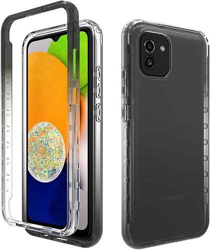 Vista 125 de Pzwoxukhov Funda para Xiaomi Poco M3 M2010J19CG M2010J19CI Caso, alta transparencia, color degradado, funda de absorción de impactos anticaída