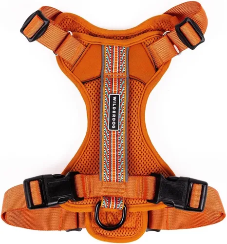 Vista 9 de Wilderdog Arnés ligero para perro con correas reflectantes - Pequeño - Negro