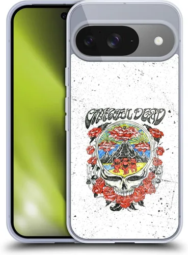 Vista 319 de Head Case Designs Funda de gel con licencia oficial de Grateful Dead Bear Trends [protección de grado militar] compatible con Google Pixel 3