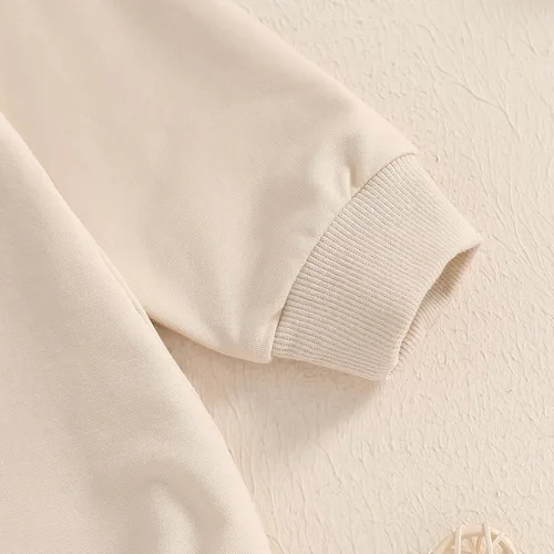 Vista 119 de MERSARIPHY Sudadera de fútbol para bebé, traje de manga larga con letras divertidas, ropa de otoño e invierno