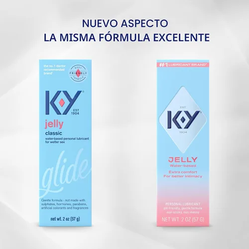 Vista 8 de K-Y Jelly Lubricante a base de agua para sexo, lubricante anal, lubricante personal a base de agua no graso, lubricante sexual compatible con el pH