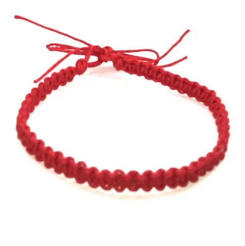 Vista 26 de Hemp Anklet Adjustable Tie On (Black)