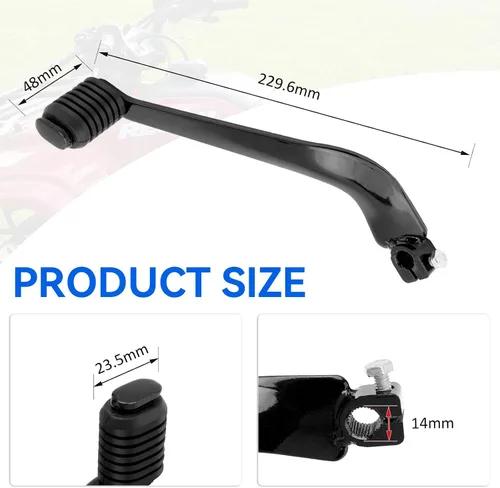 Vista 5 de JAVIK Palanca de Cambios de Engranajes para Honda Recon 250 TRX250EX TRX250X TRX250 TRX250TM 1997-2023 Todo el Año OEM# 24701-HN6-A30 24701-HM8-000