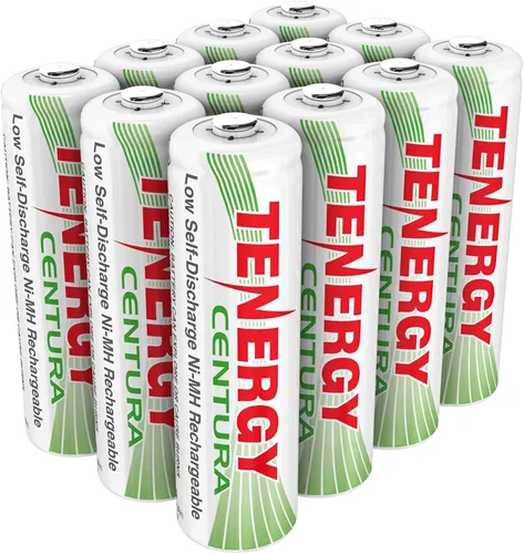 Vista 10 de Tenergy Centura AA & aaa baja autodescarga LSD NiMH rechargeable batteries, 10406, 4 piezas, 1