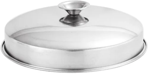 Vista 5 de Bandeja de vapor de acero inoxidable para cocinar saludablemente verduras, carne y alimentos para bebés (6.3 in vaporizador)