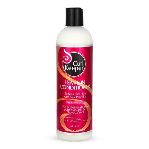 Vista 7 de Curl Keeper Acondicionador en crema para cabello rizado, 3.4 onzas líquidas, acondicionador diario ligero para todo tipo de rizos, hidratante