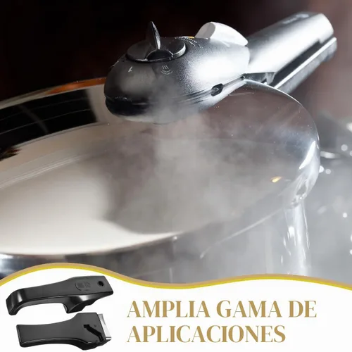 Vista 7 de Mango de repuesto para olla a presión, resistente al calor, accesorio de cocina, agarre ergonómico, cómodo y 7.48 x 1.96 x 1.77 pulgadas, fácil