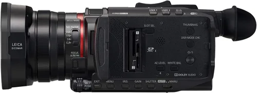 Vista 13 de Panasonic Videocámara profesional X1500 4K con zoom óptico 24X, transmisión en vivo WiFi HD, HC-X1500 (USA Black)