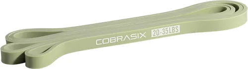 Vista 11 de COBRASIX Resistance Bands for Working Out, Light Stretching Bands, Long Loop Exercise Bands for Strength Training, Pull Ups Assistance, Physical
